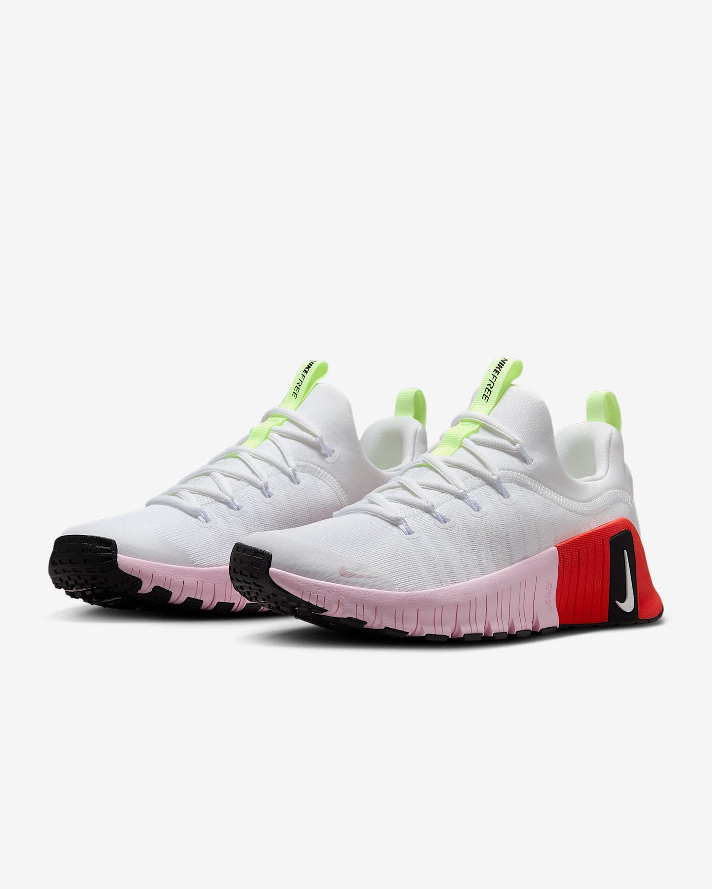 NIKE | Free Metcon 6 White/Bright Crimson/Pink Foam DE DAMA