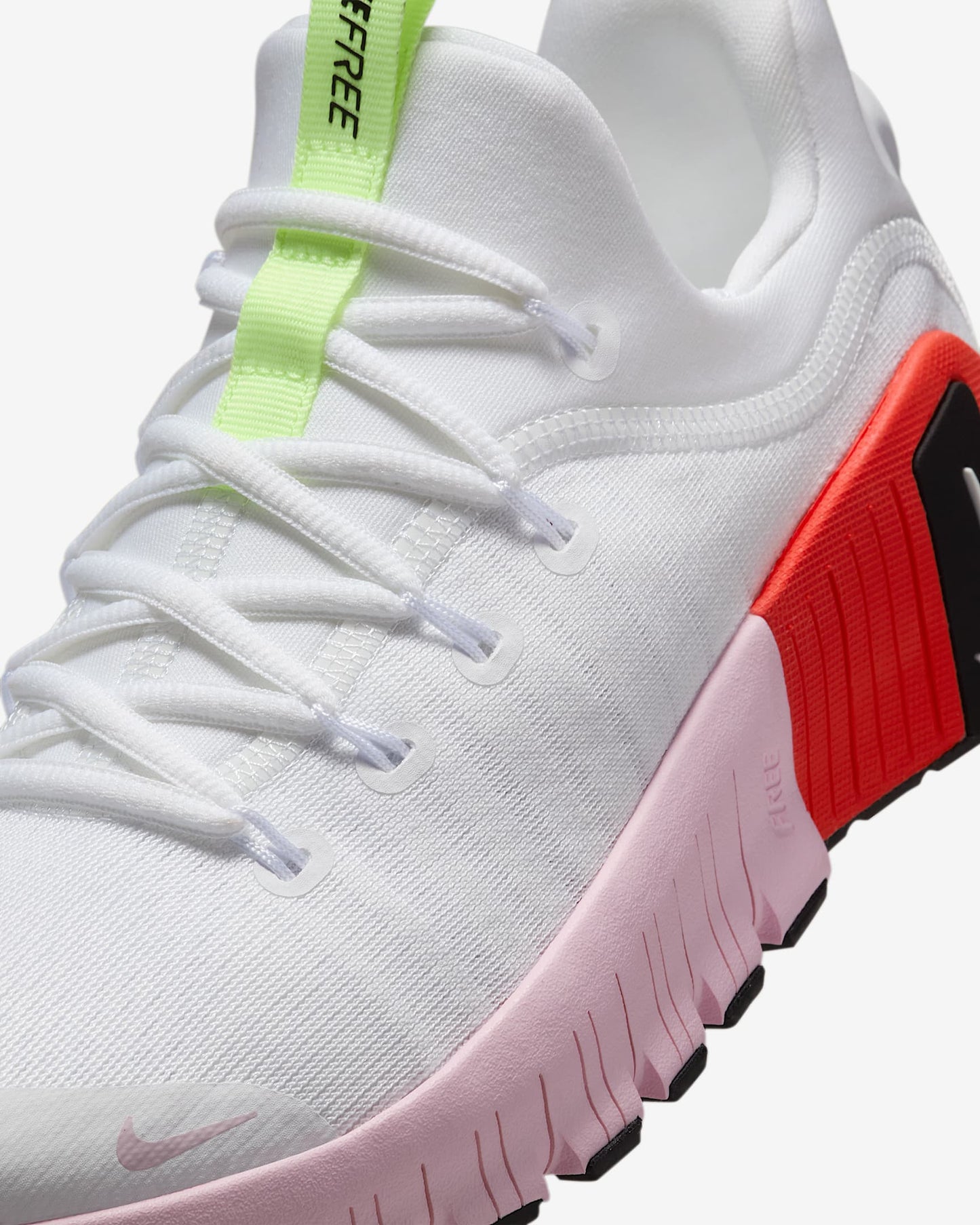 NIKE | Free Metcon 6 White/Bright Crimson/Pink Foam DE DAMA