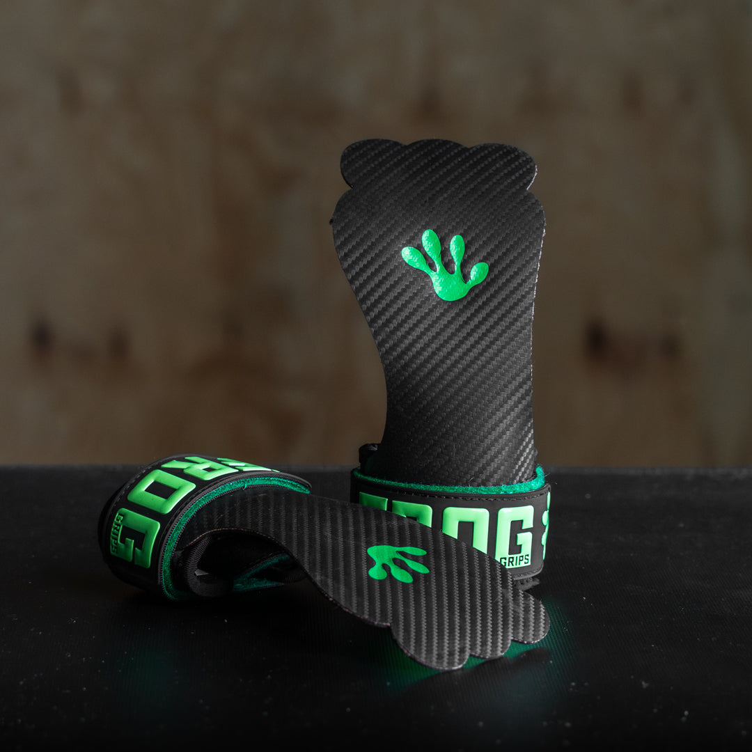 FROG GRIPS | ELITE HD FINGERLESS - Green – The Fittest Store US